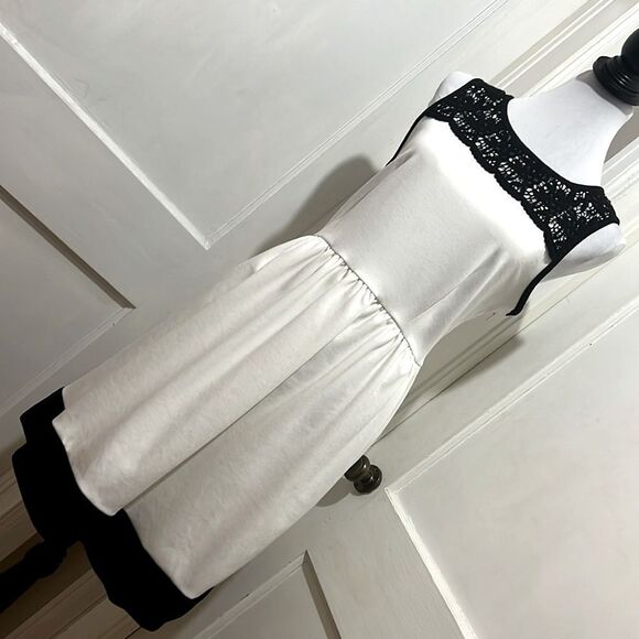 Flawless Winter White Midi Dress by Elle! Women's 14 Heavy fabric - Fall 2024 - Picture 1 of 8